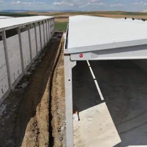 Anka Yumurta Bala Tesisi - Sandviç Panel Uygulama - Ankara