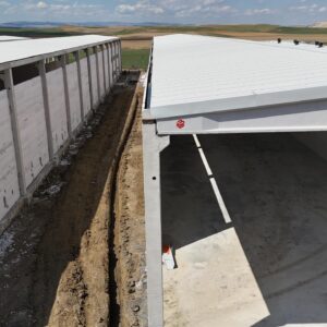 Anka Yumurta Bala Tesisi - Sandviç Panel Uygulama - Ankara