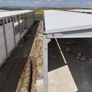 Anka Yumurta Bala Tesisi - Sandviç Panel Uygulama - Ankara