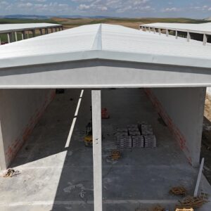 Anka Yumurta Bala Tesisi - Sandviç Panel Uygulama - Ankara