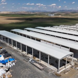 Anka Yumurta Bala Tesisi - Sandviç Panel Uygulama - Ankara