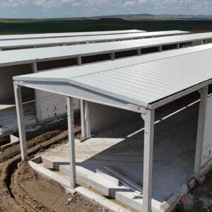 Anka Yumurta Bala Tesisi - Sandviç Panel Uygulama - Ankara