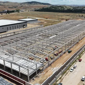 Balkar - Sandviç Panel Çatı Uygulama