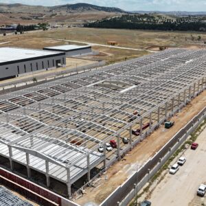 Balkar - Sandviç Panel Çatı Uygulama