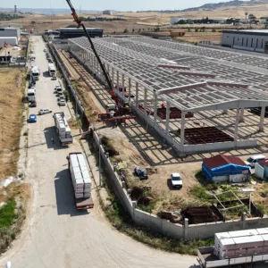 Balkar - Sandviç Panel Çatı Uygulama