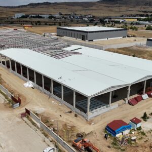 Balkar - Sandviç Panel Çatı Uygulama