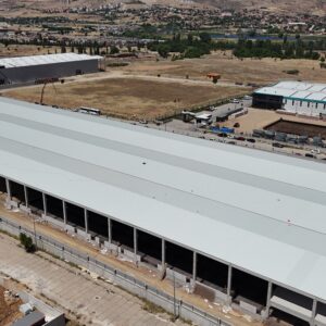 Balkar - Sandviç Panel Çatı Uygulama