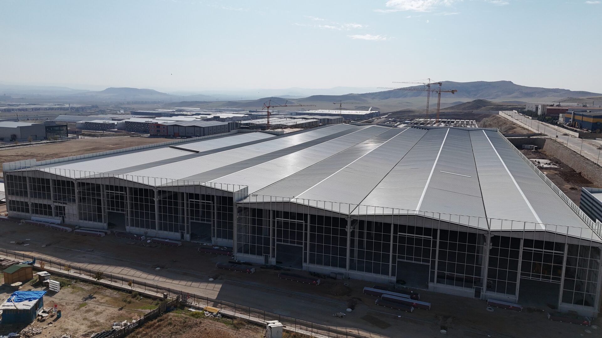 İpek Savunma - Proje - Çatı, Cephe, Sandviç Panel-Ankara