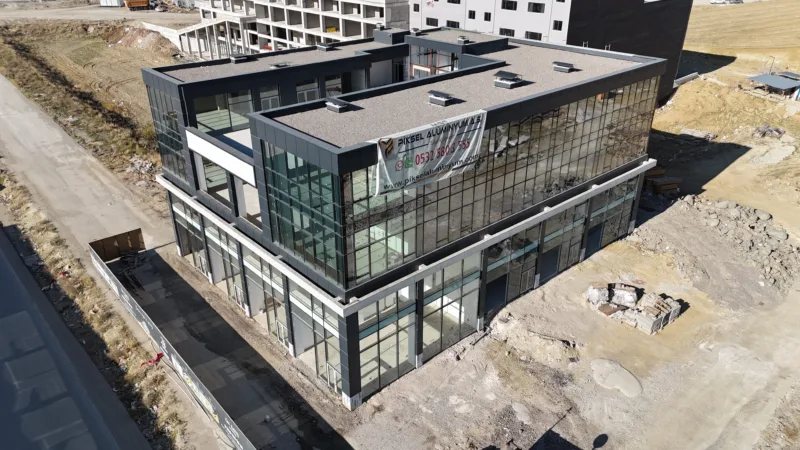 Piksel Alüminyum Çatı, Cephe ve Sandviç Panel Uygulaması (4)