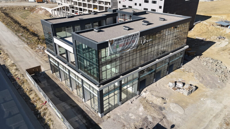 Piksel Alüminyum Çatı, Cephe ve Sandviç Panel Uygulaması (4)