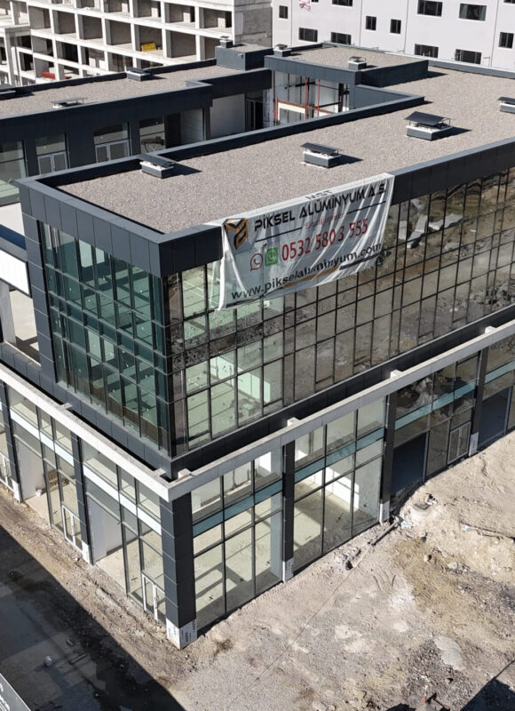 Piksel Alüminyum Çatı, Cephe ve Sandviç Panel Uygulaması (4)